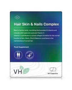 VH Hair Skin & Nails Complex 90 Vegan Capsules