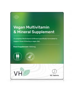 VH Vegan Multivitamin & Mineral Supplement 60 Tablets