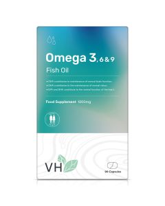 VH Omega 3, 6 & 9 Fish Oil 1200mg 90 Softgel Capsules