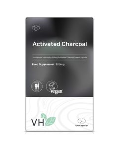 VH Activated Charcoal 300mg 120 Capsules