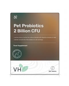 VH Pet Probiotics 2 Billion cfu 120 Chicken Flavoured Tablets