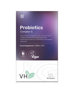 VH Probiotic Complex 5 Billion CFU 120 Capsules