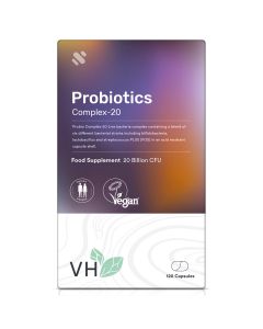 VH Probiotic Complex 20 Billion CFU 120 Capsules