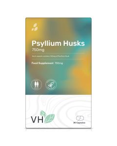 VH Psyllium Husks 750mg 90 Capsules