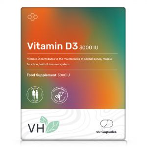 VH Vitamin D3 3000iu 90 Vegan Capsules