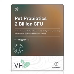 VH Pet Probiotics 2 Billion cfu 120 Chicken Flavoured Tablets