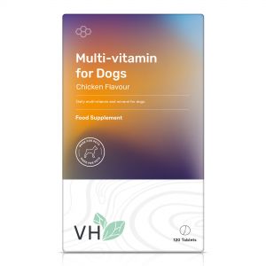 VH Multi-vitamin for Dogs 120 Chicken Flavour Tablets